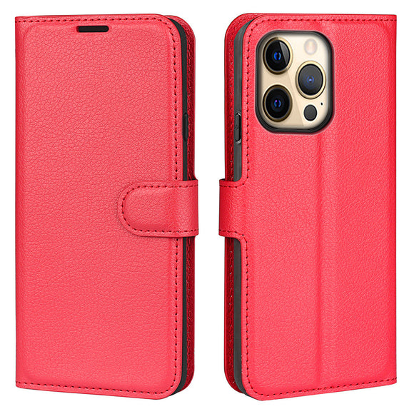Funda Flip para Celular con Ranura de Tarjeta y Patrón Lichi