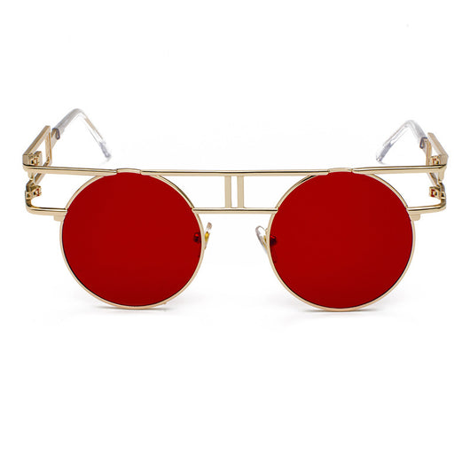 Gafas de Sol Steampunk Vintage Redondas para Hombre y Mujer - Image 22