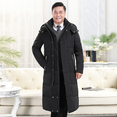Abrigo Largo Acolchado de Plumas para Hombre - Protección Extrema en Invierno - Image 11