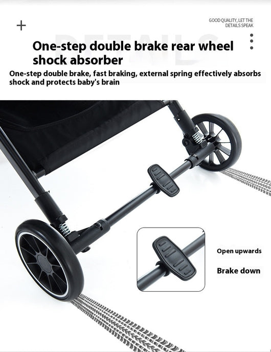 Carrito de Paseo Ultraligero Tipo Tirador para Verano - 4 Ruedas - Image 19