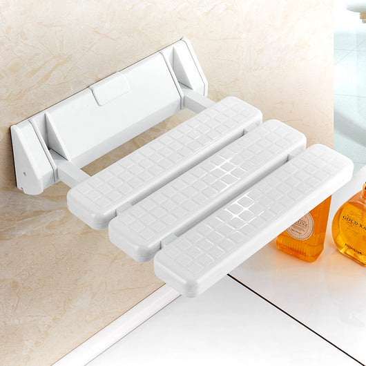 Taburete Plegable de Baño con Soporte de Pared - Seguro y Antideslizante para Adultos Mayores - Image 4
