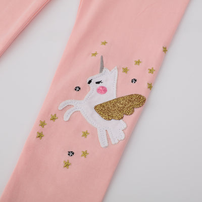 Leggings Infantiles Europeos con Bordado - Ajuste Slim para Niñas - Image 6