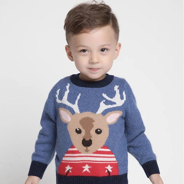 Camisa Casual Infantil Estilo Occidental con Diseños Animados