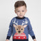 Camisa Casual Infantil Estilo Occidental con Diseños Animados
