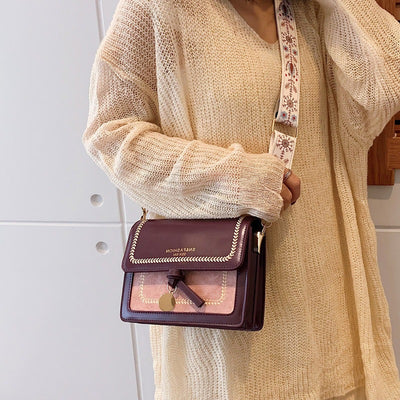 Bolso Bandolera con Correa Cuadrada - Image 15