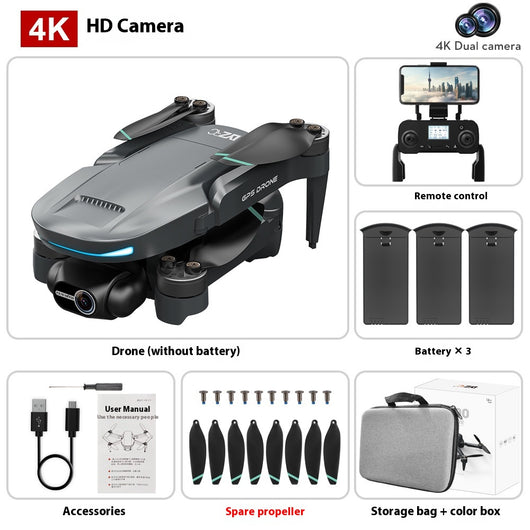 Dron Plegable 4K con Estabilización Anti-vibración y Cámara HD - Image 5