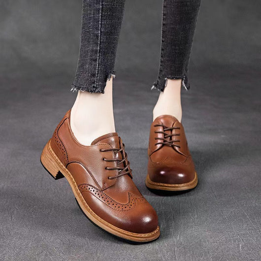 Zapatos Oxford de Cuero Genuino Primera Calidad - Image 4