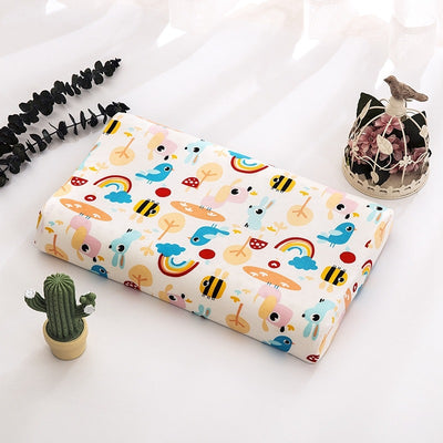 Almohada de Látex Natural para Estudiantes y Niños con Diseño Divertido