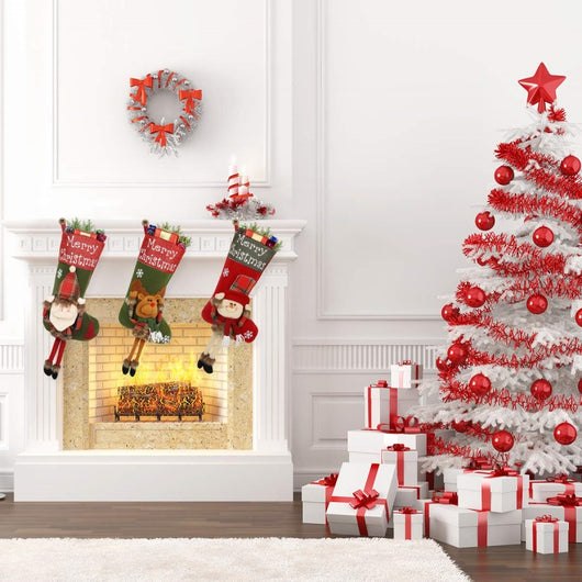 Set de Medias Navideñas 3D Gigantes - Decoraciones Navidad 2024 - Image 7