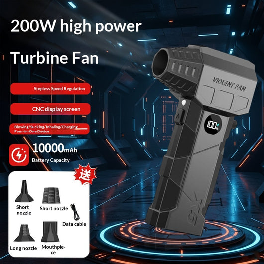 Ventilador Turbo de Alto Rendimiento 130,000 RPM Portátil - Image 6