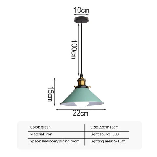 Lámpara Colgante Minimalista de Cabeza Única para Sala, Dormitorio y Estudio - Image 6