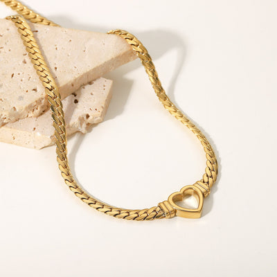 Collar Personalizable de Eslabones 'Amor' en Acero de Titanio - Image 19