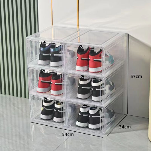 Caja Organizadora Magnética Transparente para Zapatos - Image 2