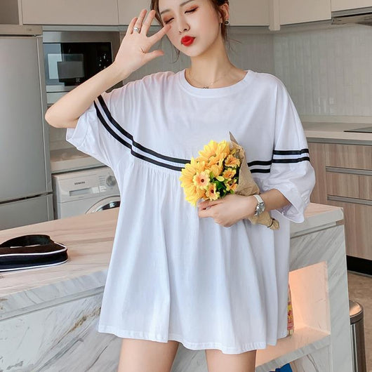 Blusa Suelta de Manga Corta para Verano - Diseño Cómodo y Favorecedora - Image 5