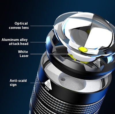 Linterna LED Recargable de Alto Rendimiento con Zoom y Control Remoto - Image 5