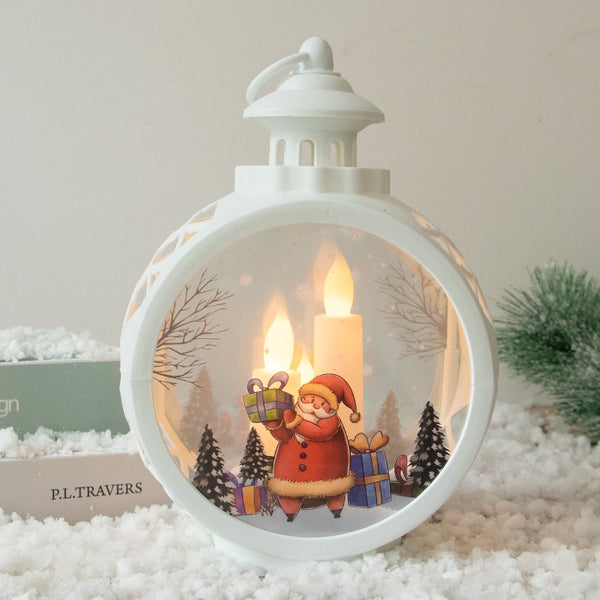 Luces Navideñas Retro para Ventanas - Decoración Festiva Clásica