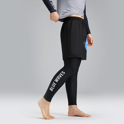 Bañador Deportivo para Hombre con Protección UPF y Diseño Split - Image 4