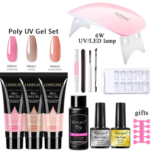 Kit de Gel para Extensión de Uñas con Lámpara UV - Image 8