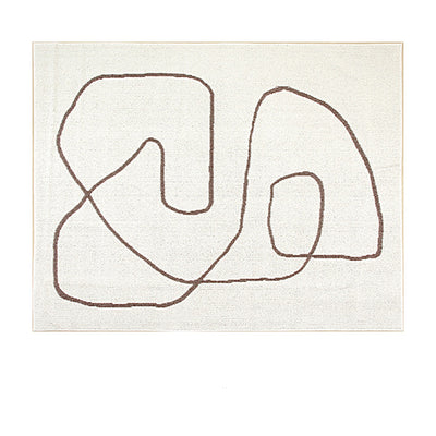 Tapete Grueso para Dormitorio Coreano - Alfombra Acogedora para Mesita de Noche - Image 4