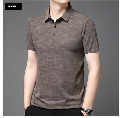 Polo Slim Fit Transpirable con Solapa - Elegancia Moderna para Hombre - Image 25