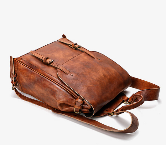 Mochila de Cuero para Hombre - Estilo Ejecutivo y Casual - Image 16