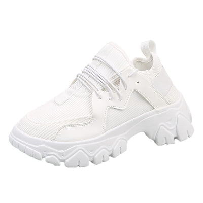 Zapatos Deportivos Casuales Plataforma con Cordones - Image 11