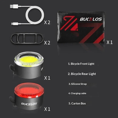 Juego de Luces LED para Bicicleta con Carga USB - Image 15