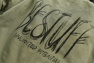 Abrigo Acolchado Oversize Flying Tooling para Hombre - Image 17