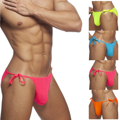 Shorts de Playa Hombre Cintura Baja con Cordón - Traje de Baño Moderno