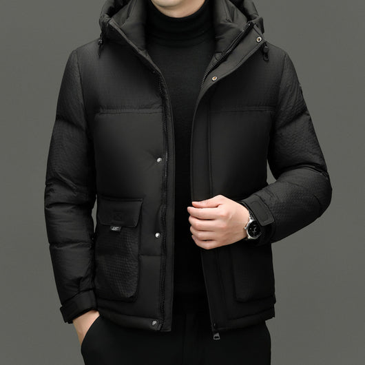 Chaqueta Acolchada de Plumón para Invierno - Image 3