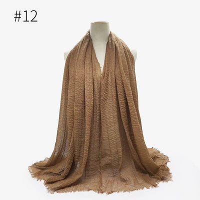 Chal Elegante Bicolor con Punta Reforzada - Bufanda Versátil para Mujer - Image 14