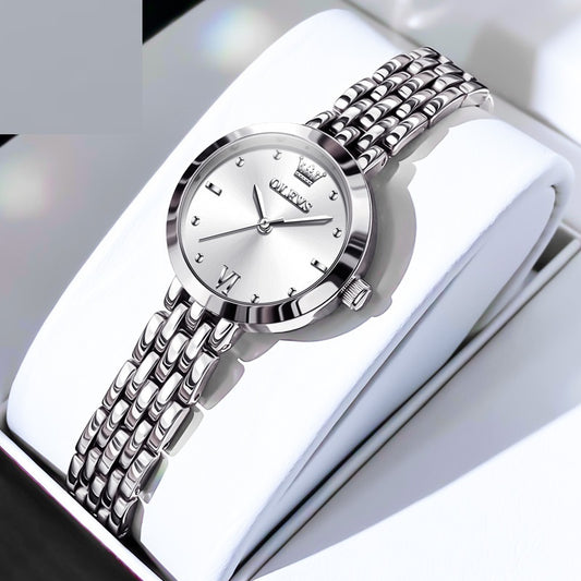Reloj de Cuarzo Resistente al Agua para Mujer - Diseño Elegante y Simple - Image 2
