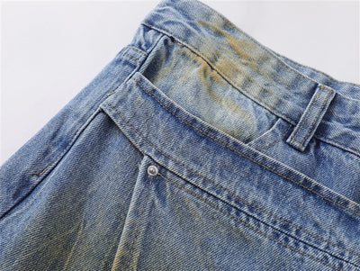 Pantalón Ancho con Diseño Deconstruido y Costuras Artesanales - Image 10