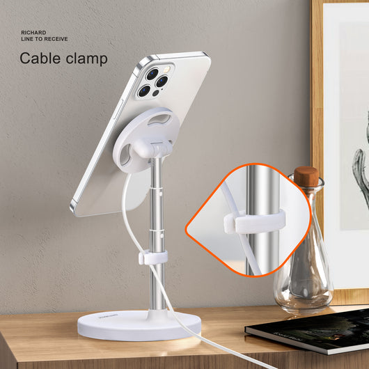 Cargador Inalámbrico Magnético con Soporte Ajustable Telescópico - Image 12