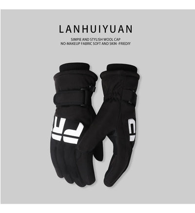 Guantes Térmicos Impermeables Antideslizantes para Esquí Mujer con Pantalla Táctil - Image 8