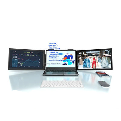 Pantalla Portátil Dual de 14 pulgadas - Monitor Expandible de Línea Única - Image 10