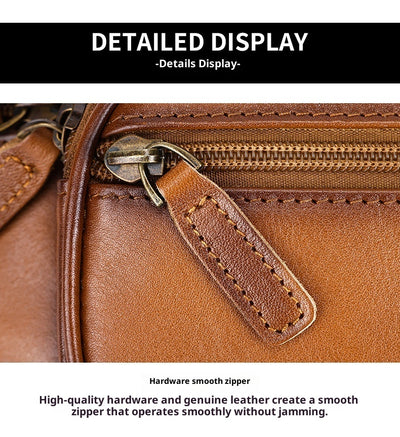 Bolsa Pectoral de Cuero para Hombre - Estilo y Funcionalidad - Image 12