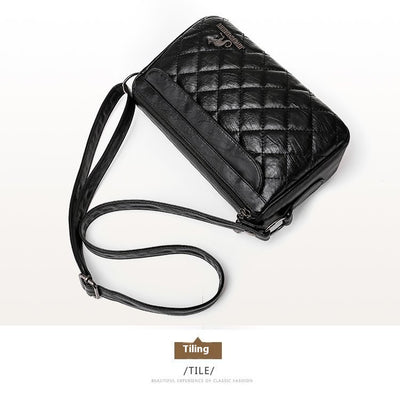 Bolso Bandolera de Cuero PU Texturizado Suave - Image 34