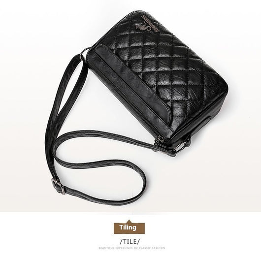 Bolso Bandolera de Cuero PU Texturizado Suave - Image 34