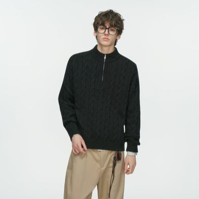 Suéter de Cuello Alto Casual para Hombre - Diseño Moderno y Versátil - Image 2