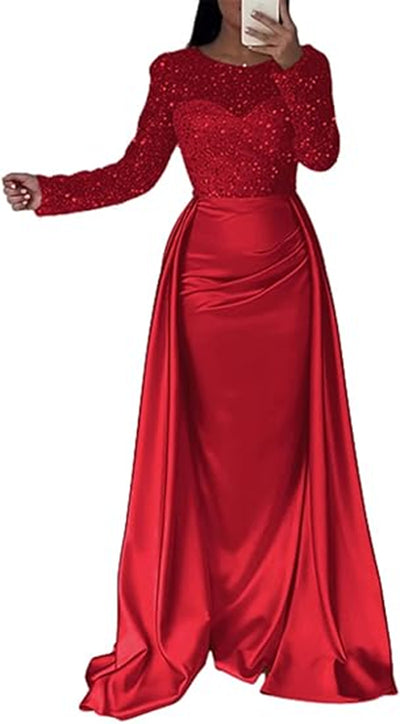 Vestido de Noche Reina de Lentejuelas Deslumbrante - Image 27
