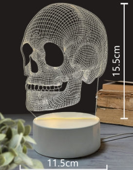 Lámpara LED 3D Nocturna USB - Luz Ambiental para Dormitorio - Image 14