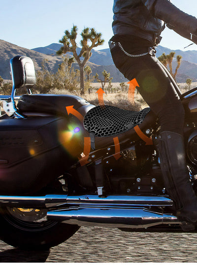 Cojín Amortiguador para Asiento de Motocicleta y Scooter - Transpirable Todo Clima - Image 8