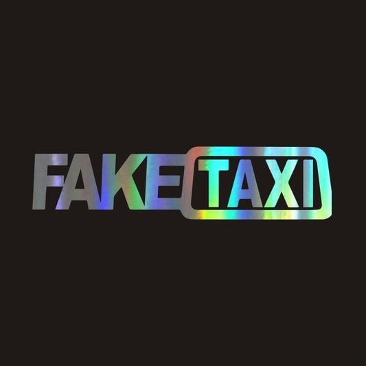 Calcomanía Divertida Taxi Drifting para Auto