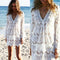 Blusa de Playa Calada y Suelta para Bikini