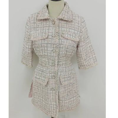 Chaqueta de Lentejuelas Perladas con Borlas y Cuentas para Mujer - Image 22