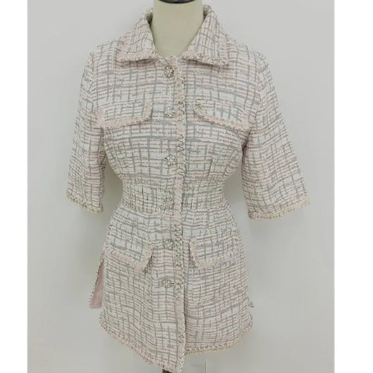 Chaqueta de Lentejuelas Perladas con Borlas y Cuentas para Mujer - Image 22