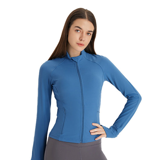 Cardigan Deportivo Ajustado de Manga Larga para Yoga - Image 4