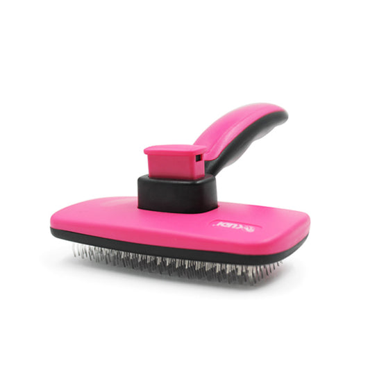 Peine Deslanador de Acero Inoxidable para Perros y Gatos - Cepillo Automático Antideslizante - Image 6