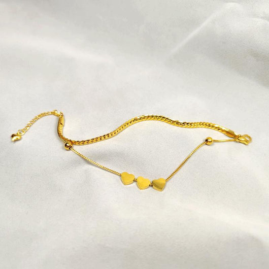 Pulsera de Amor en Oro 18K con Cuerda Multicapa - Diseño Exclusivo - Image 3